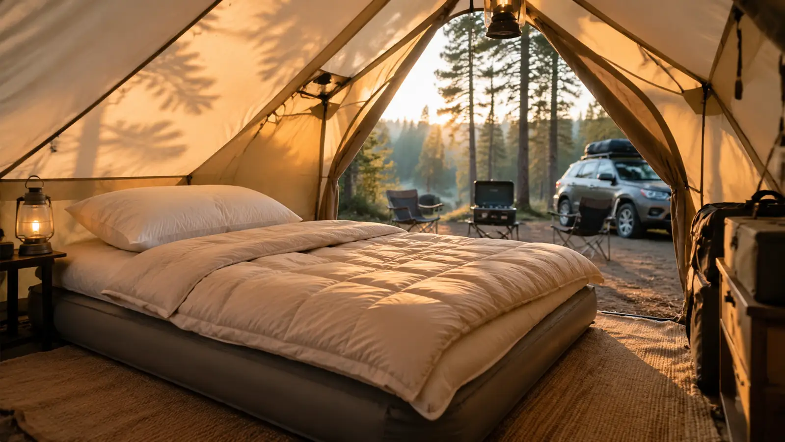 10 Reasons a Raised Air Mattress Beats a Sleeping Pad for Car Camping